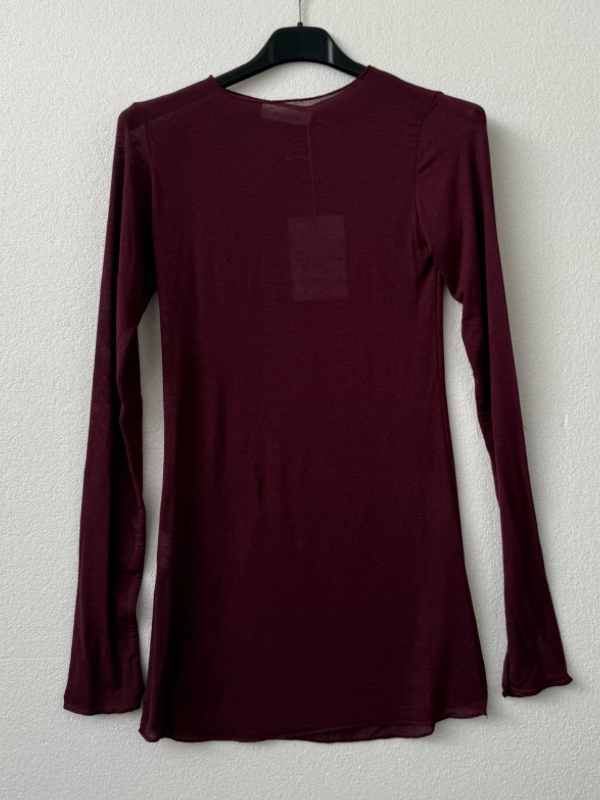 Top en cachemire col rond