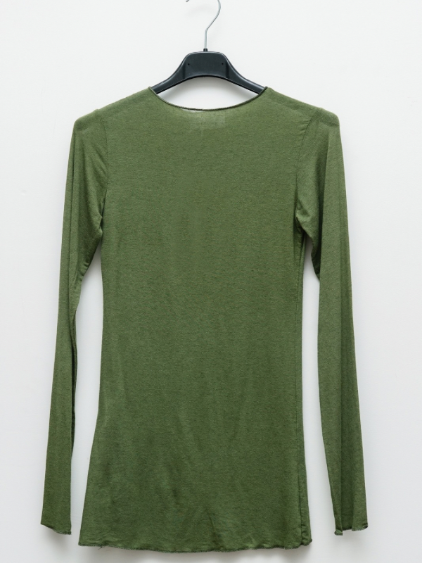 Top en cachemire col rond