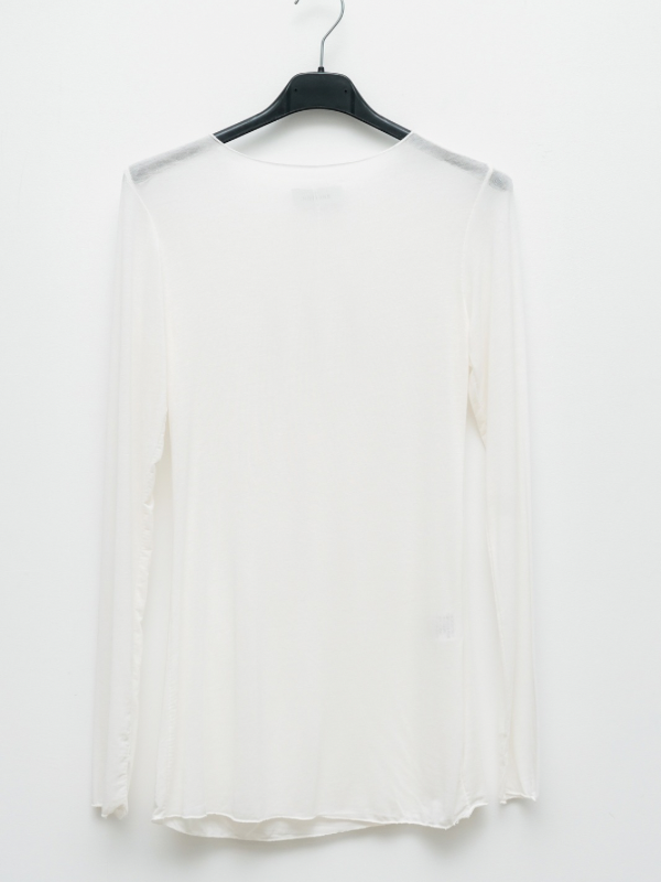 Top en cachemire col rond