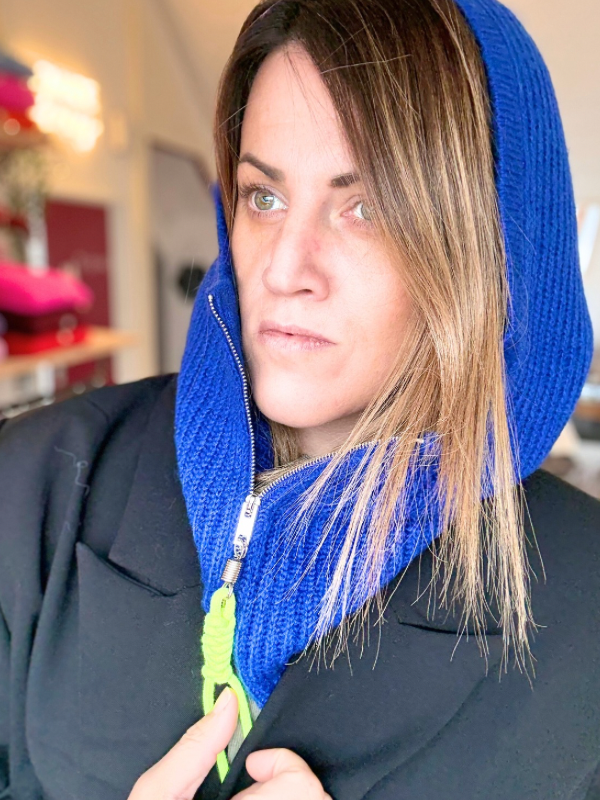 Cagoule avec fermeture éclair