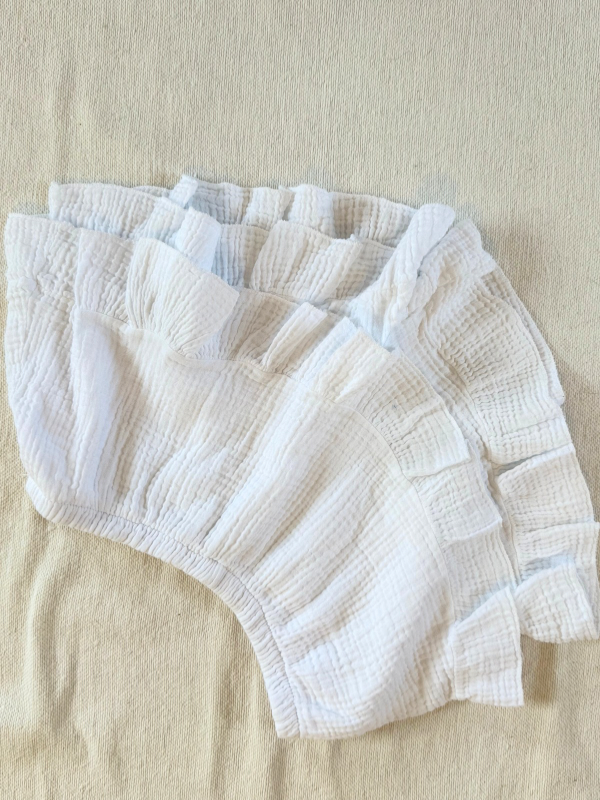 Short jupe -Gaz de coton
