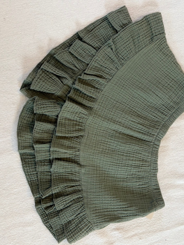 Short jupe -Gaz de coton