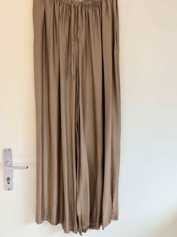 Pantalon fluide - viscose et soie