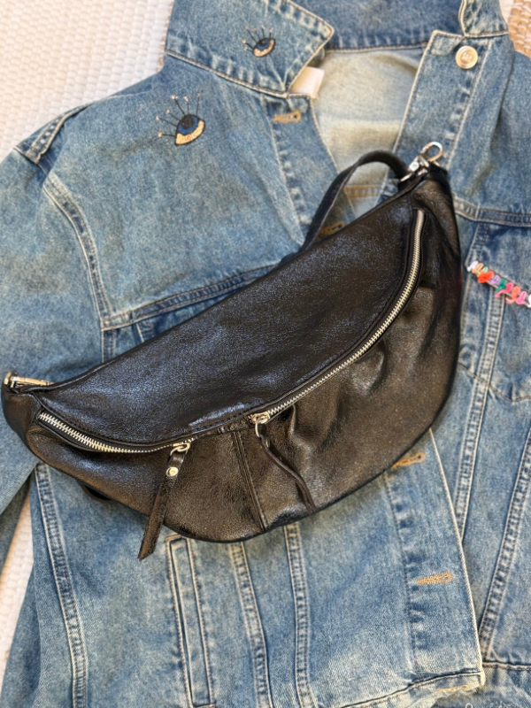 Banane en cuir taille XL