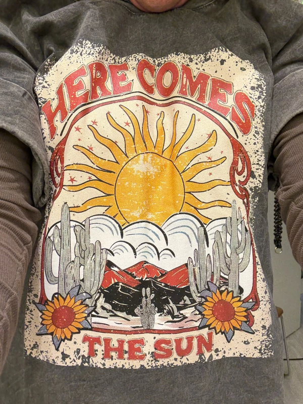 T-shirt Here comes the Sun