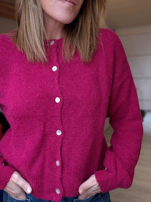 Gilet en alpaga super fine