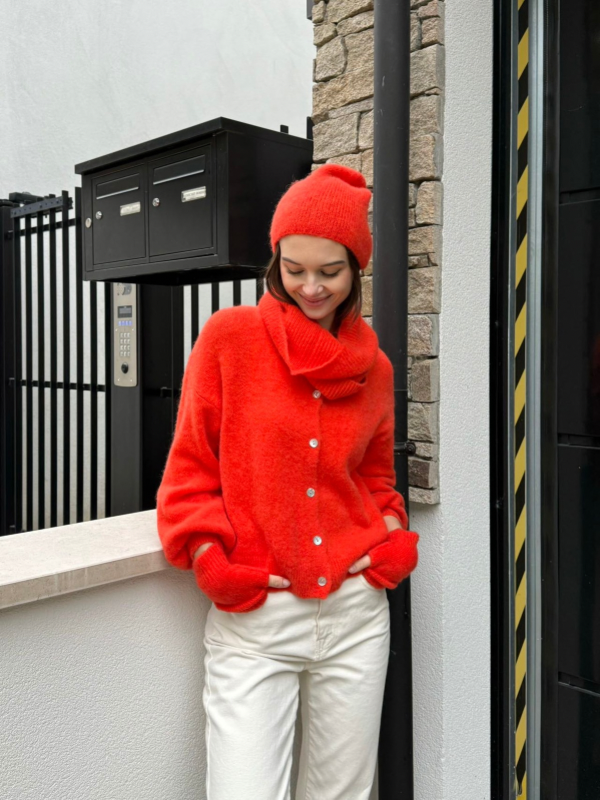 Gilet en alpaga super fine