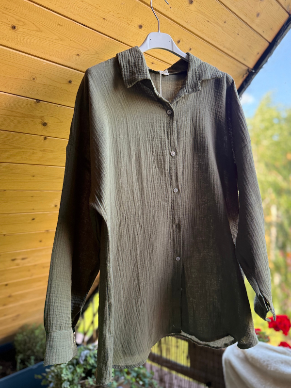 Chemise ample - Gaz de coton