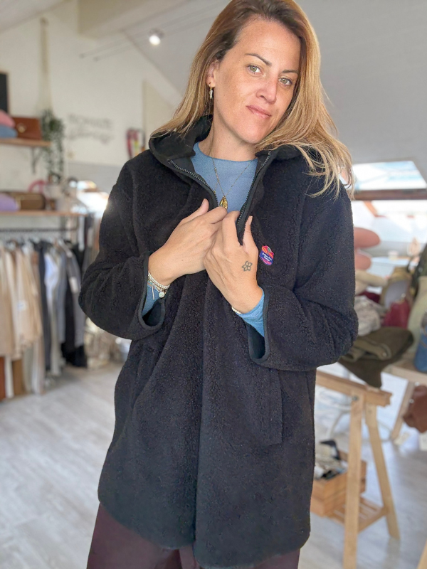 Veste Polaire longue - Capuche