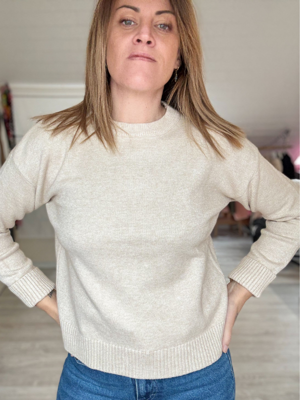 Pull doux taille unique