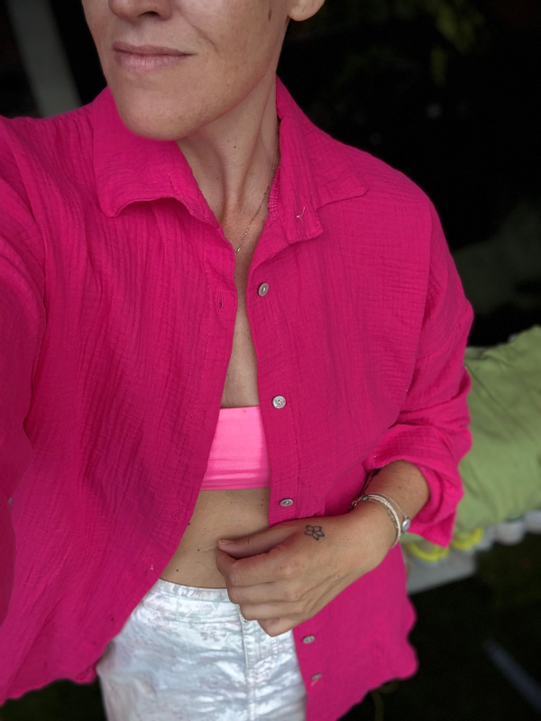 Chemise ample - Gaz de coton