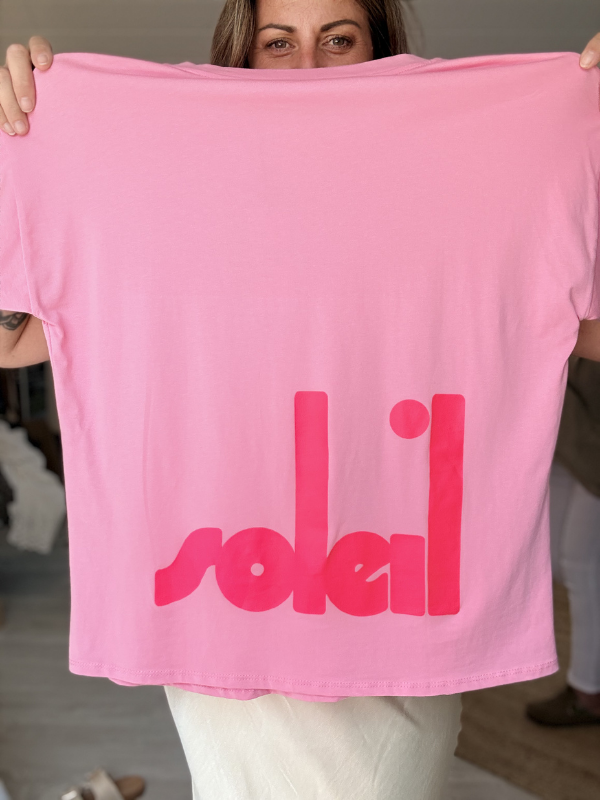 T-Shirt SOLEIL FLUO