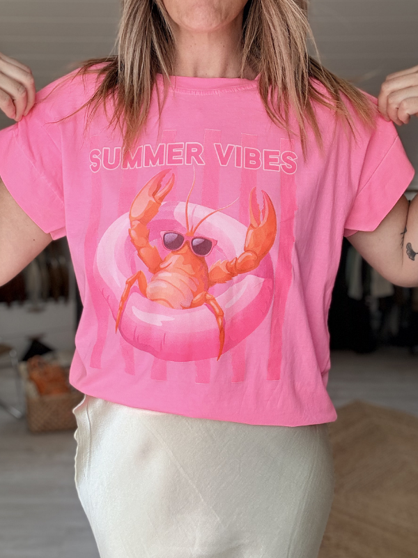 T-Shirt SUMMER VIBE FLUO