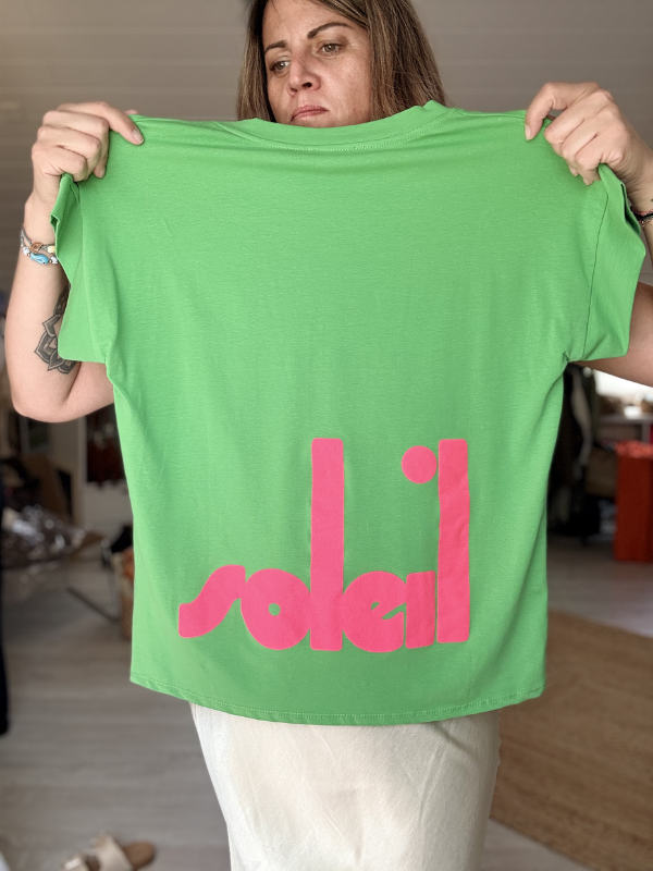 T-Shirt SOLEIL FLUO