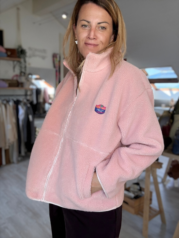 Veste Polaire courte - col haut - Moumoute