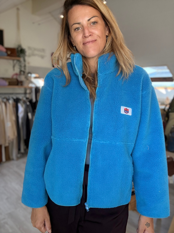 Veste Polaire courte - col haut - Moumoute