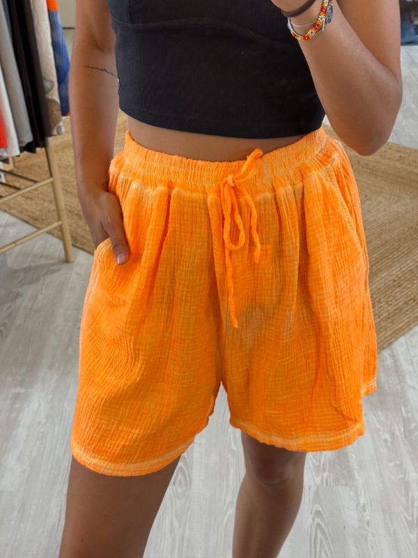 Short orange - Gaz de Coton