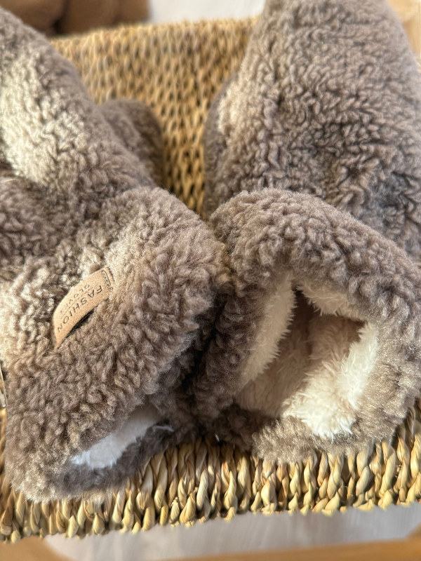 Moufles Teddy fourrés