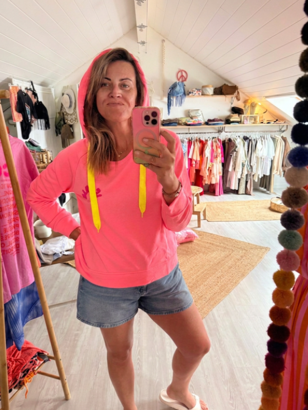 ICONIC Sweat à Capuche (Rainbow dans le dos)