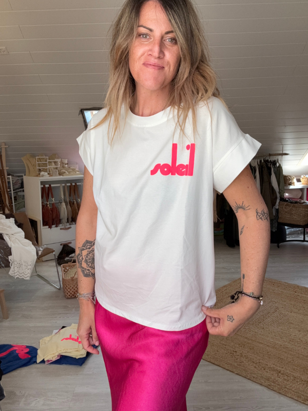 T-Shirt SOLEIL FLUO