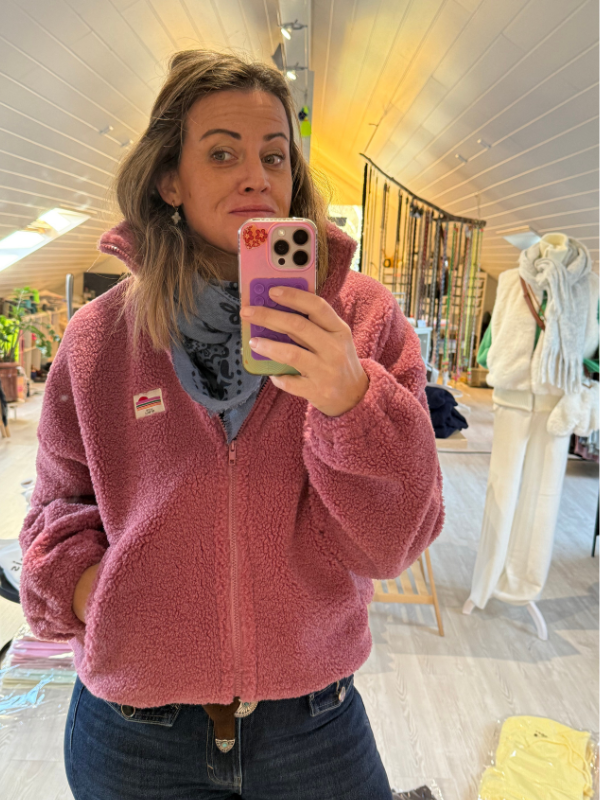 Veste polaire courte - Manches et taille élastique