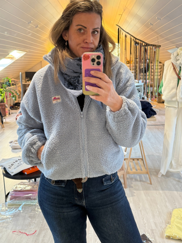 Veste polaire courte - Manches et taille élastique