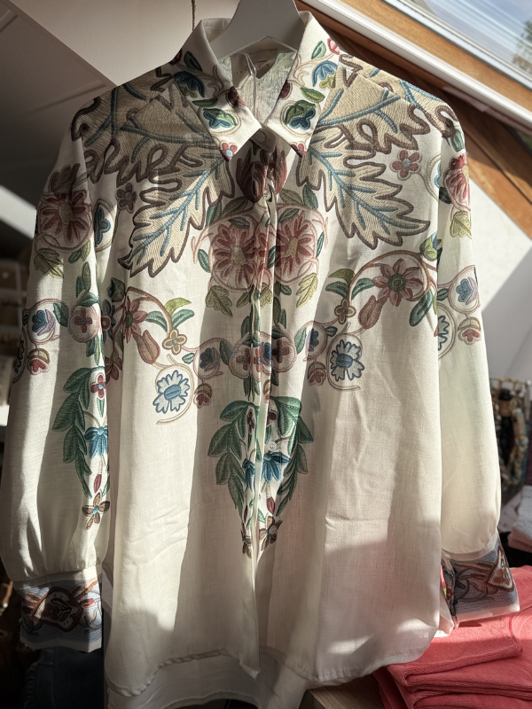 Chemise imprimé fleurs TU - Andalouse