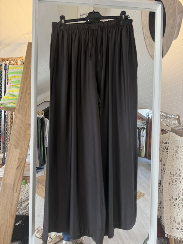 Pantalon fluide - viscose et soie