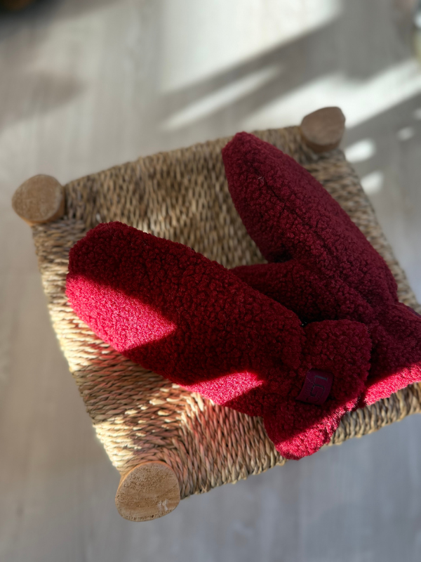 Moufles Teddy fourrés