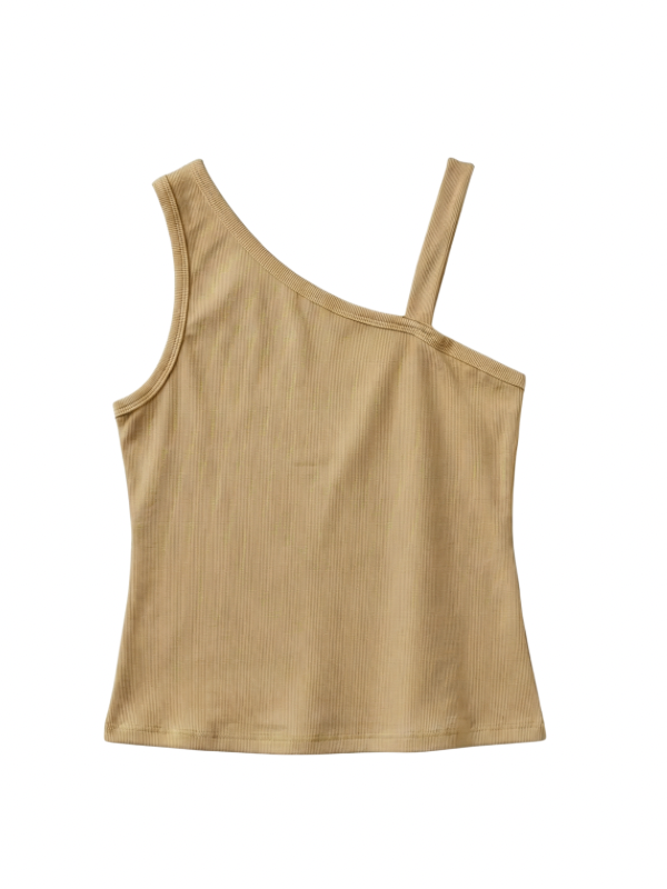 Top asymétrique "one Shoulder"