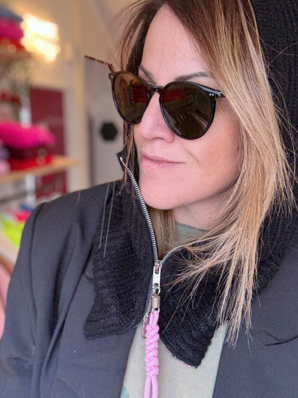 Cagoule avec fermeture éclair