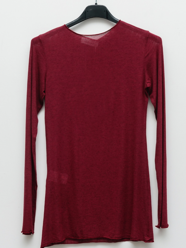 Top en cachemire col rond