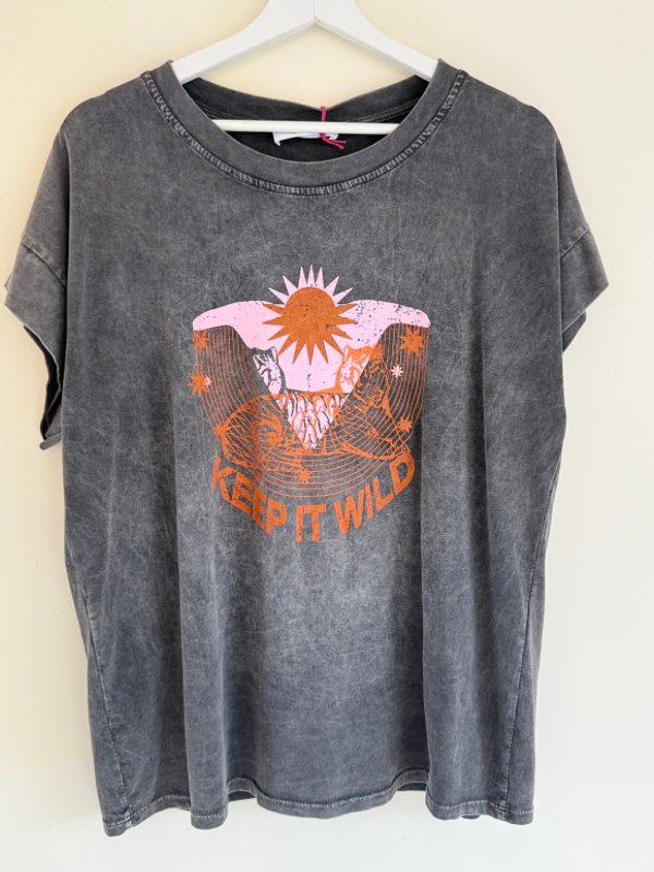 T-shirt gris KEEP IT WILD