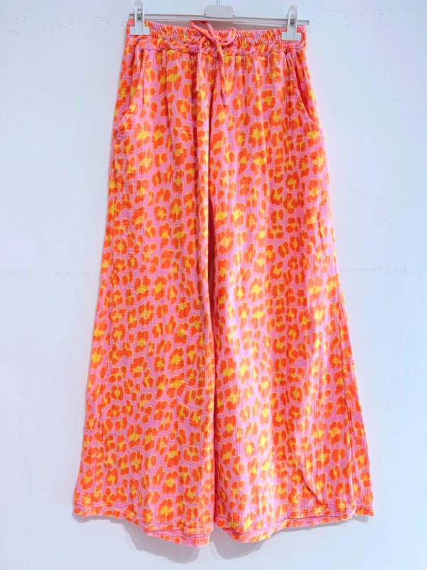 Pantalon Léo orange - Gaz de Coton
