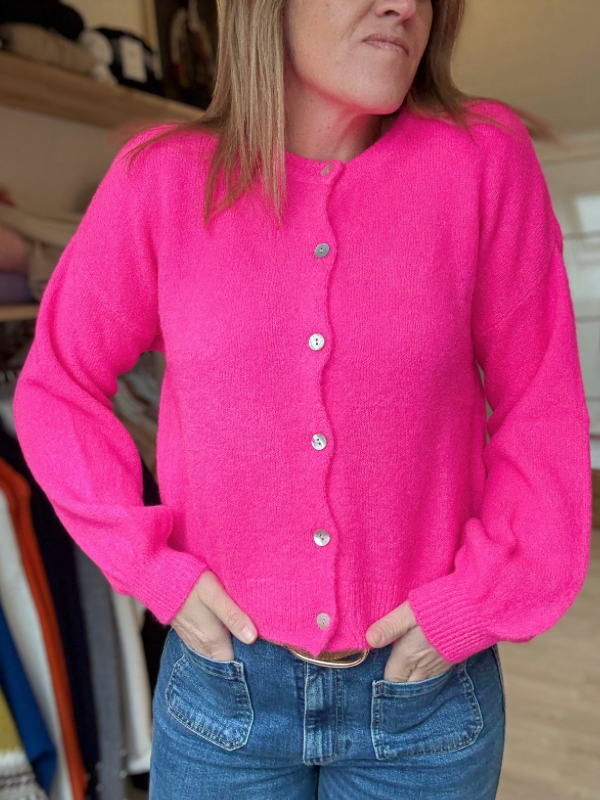 Gilet en alpaga super fine