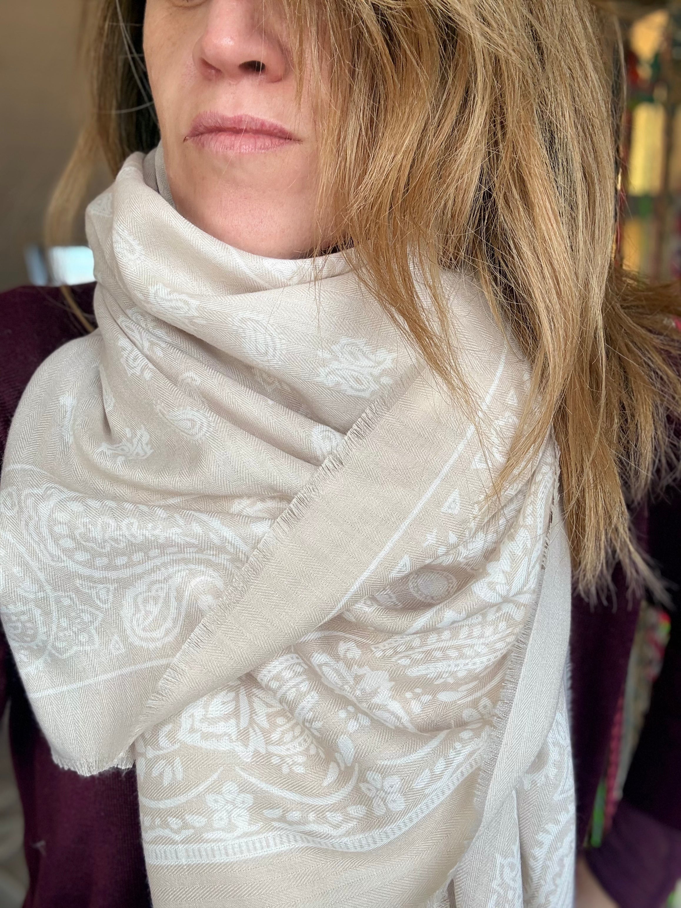 Foulard à motif Bandana 140cmX140cm