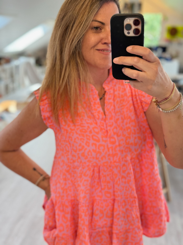 Blouse Léo Corail - Gaz de Coton