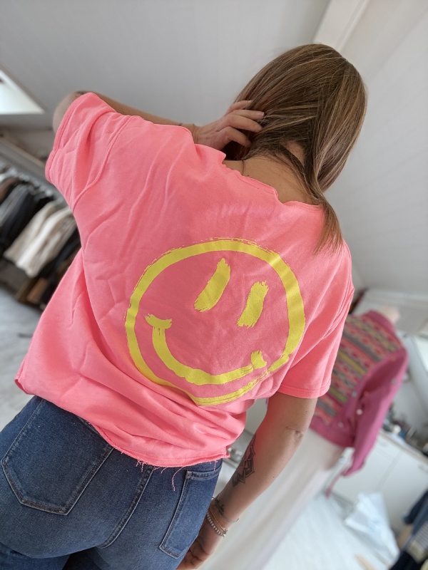 T-Shirt matière sweat fin