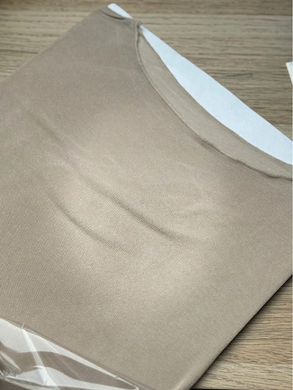 Top en cachemire col rond