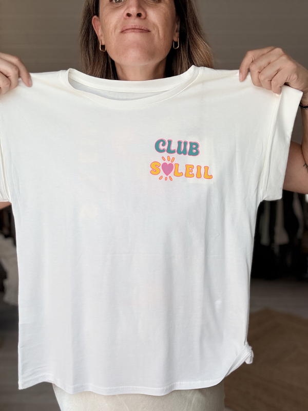 T-Shirt Blanc Club Spritz