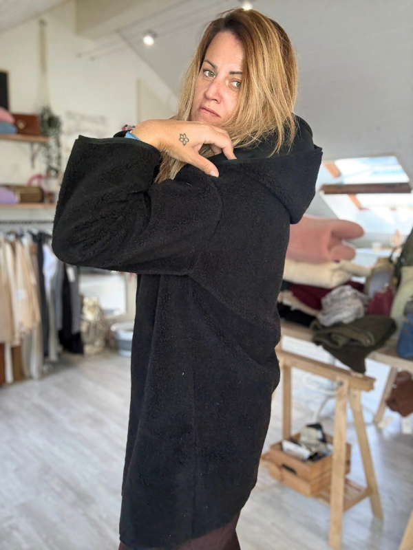 Veste Polaire longue - Capuche