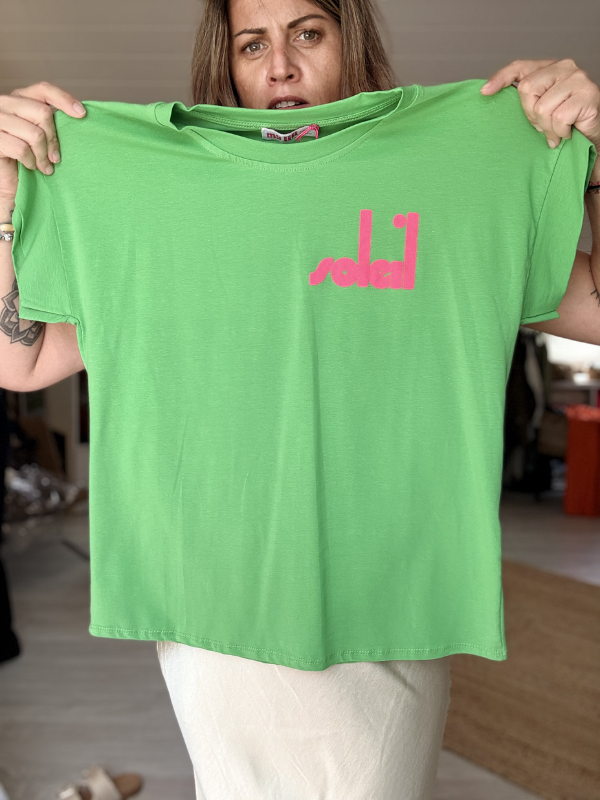 T-Shirt SOLEIL FLUO