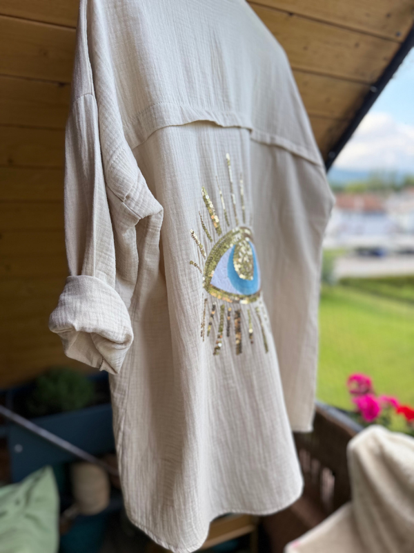 Chemise ample - Gaz de coton