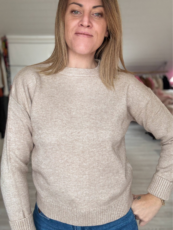 Pull doux taille unique