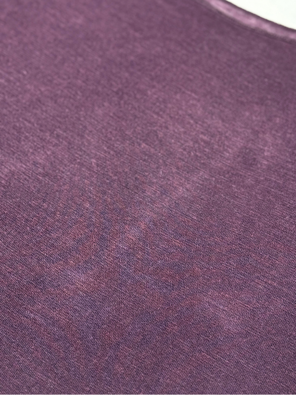 Top en cachemire col rond