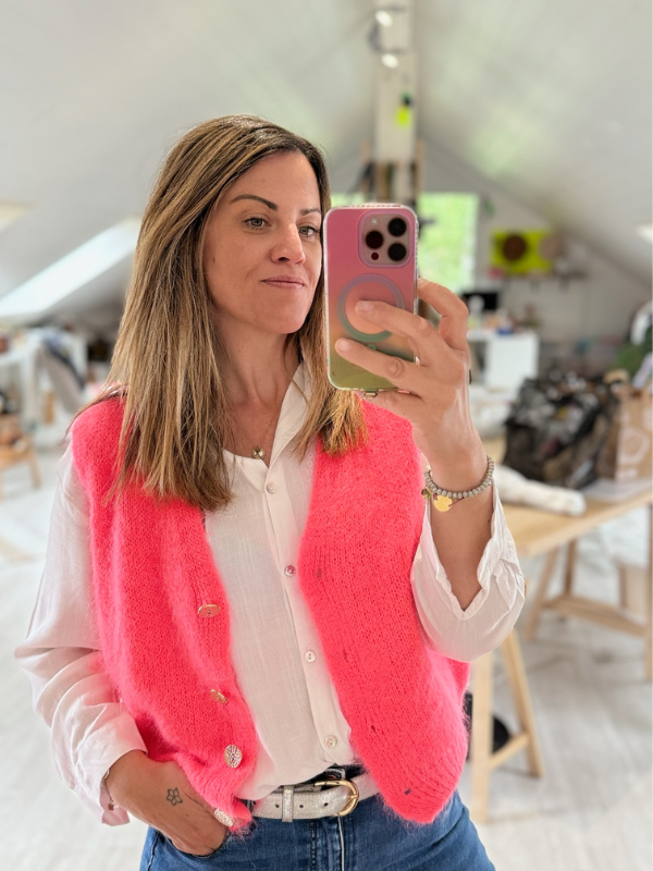 Gilet sans manche Corail