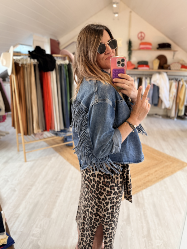 Robe longue &noeud de côté