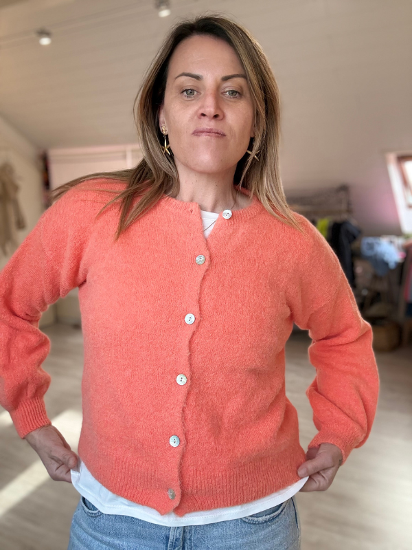 Gilet en alpaga super fine