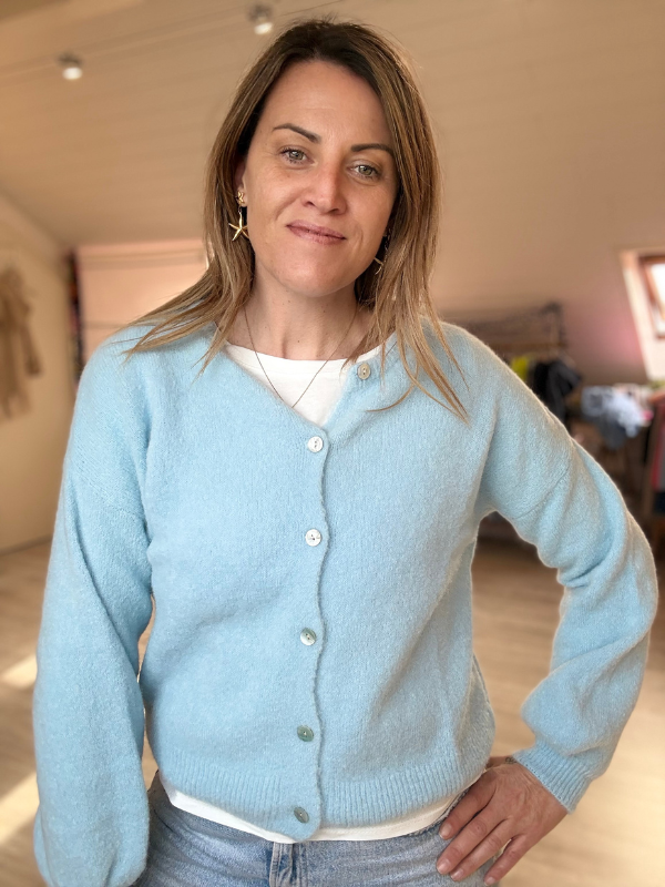 Gilet en alpaga super fine