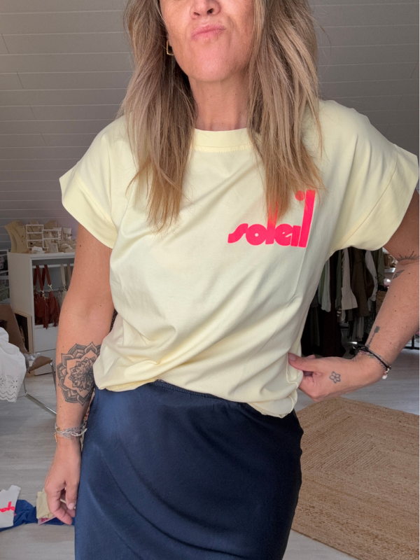 T-Shirt SOLEIL FLUO